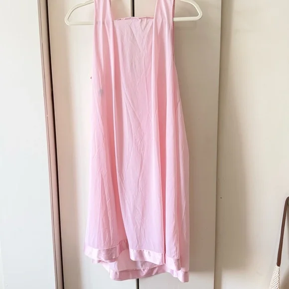 Vintage Vanity Fair Blush Pink Sleeveless Chemise Slip Dress 💝 Plus Size 2XL - Picture 3 of 7